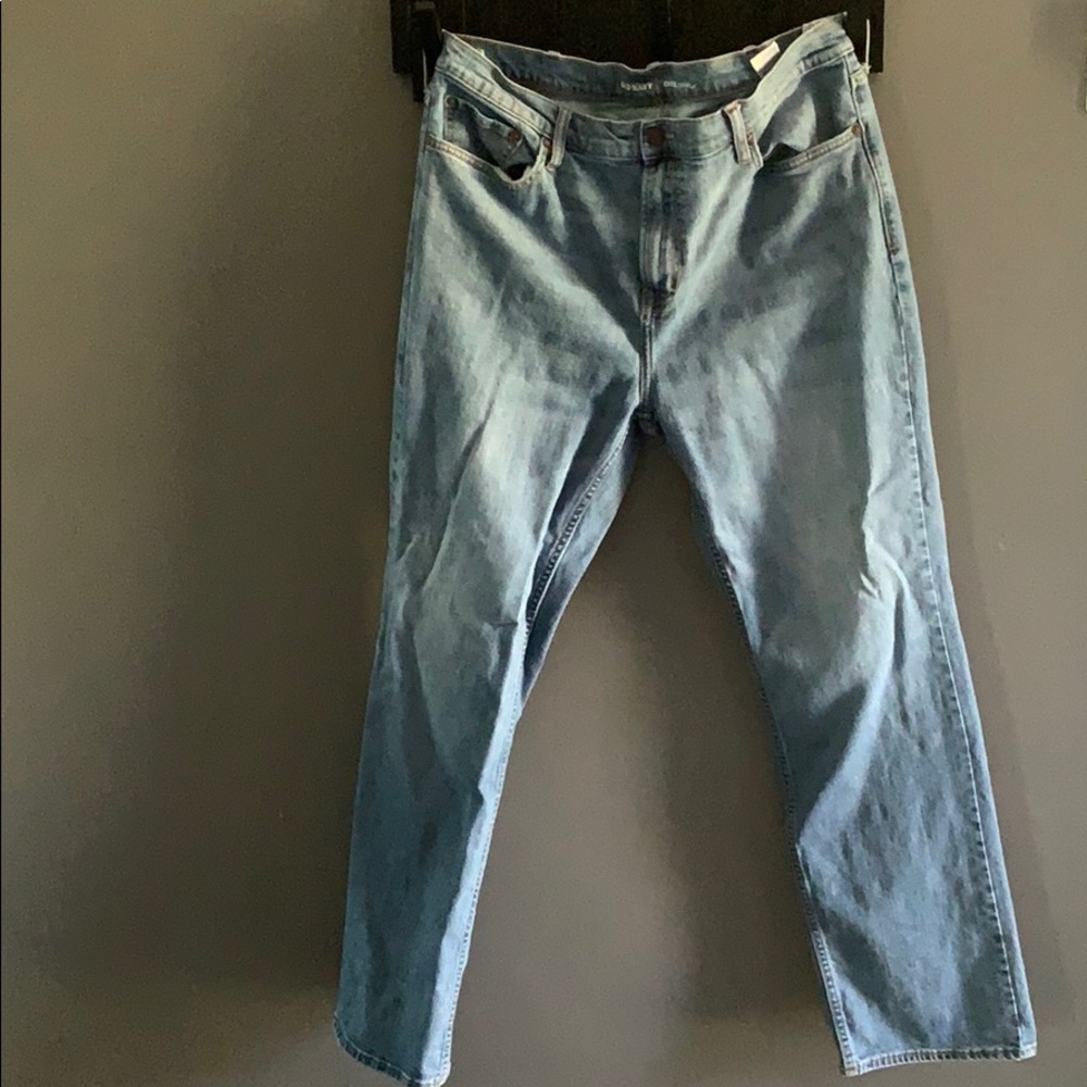 Old Navy loose jeans 34 length